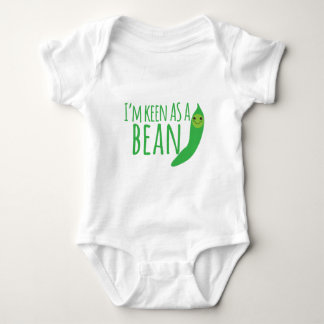 Ich bin so scharf wie eine Bohne mit niedlichem Baby Strampler