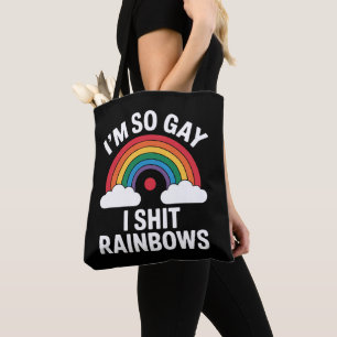 Ich bin so schwul Regenbogen Lustig LGBTQ Stolz Ve