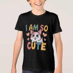Ich bin so süß Tri-Blend shirt