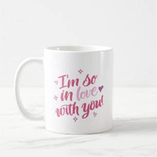 Ich bin so verliebt in dich Kaffeetasse