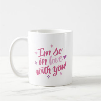 Ich bin so verliebt in dich Kaffeetasse