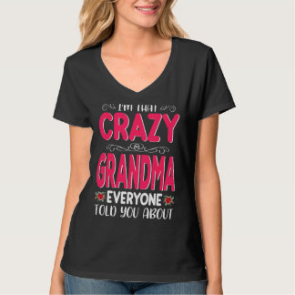 Ich bin so verrückte Oma, die alle von Mutter erzä T-Shirt