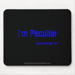 Ich bin sonderbar mousepad
