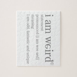 Ich bin sonderbar puzzle