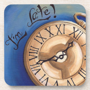 Ich bin später Untersetzer-Alice im Untersetzer