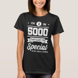 Ich bin Spezial Ehlers Danlos Schwarz Weiß Zebra S T-Shirt