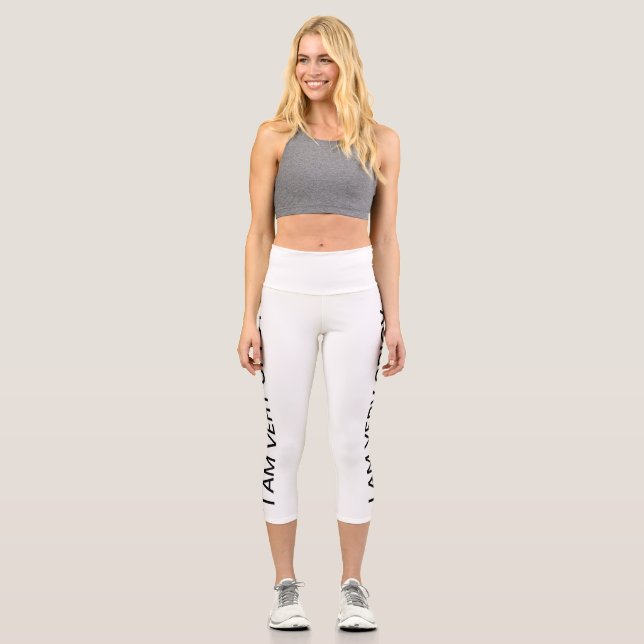 ICH BIN SPICY T - SHIRT CAPRI LEGGINGS (Vorderseite)