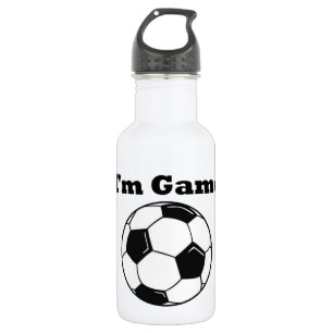 Ich bin Spiel (Fußball) Trinkflasche