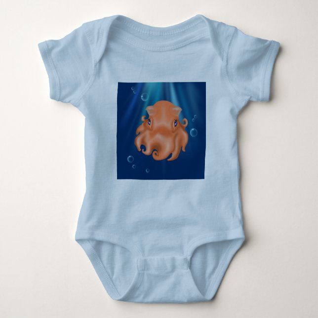 Ich bin Squishy Baby Strampler (Vorderseite)