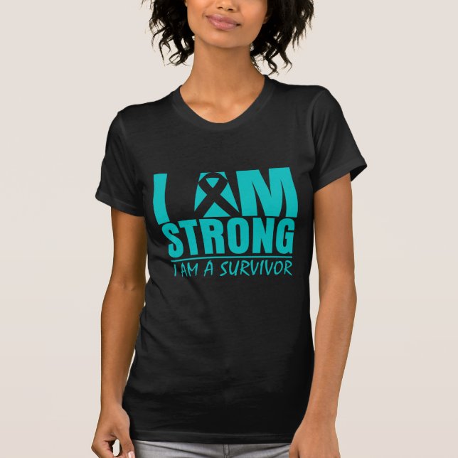 Ich bin stark - ich bin ein Überlebender - Eiersto T-Shirt (Vorderseite)