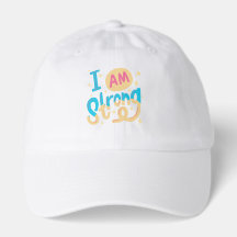 Ich bin stark motivierend typografisches Design