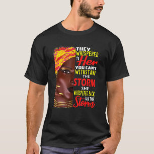 Ich bin starke afrikanische Frauen, ich bin der St T-Shirt