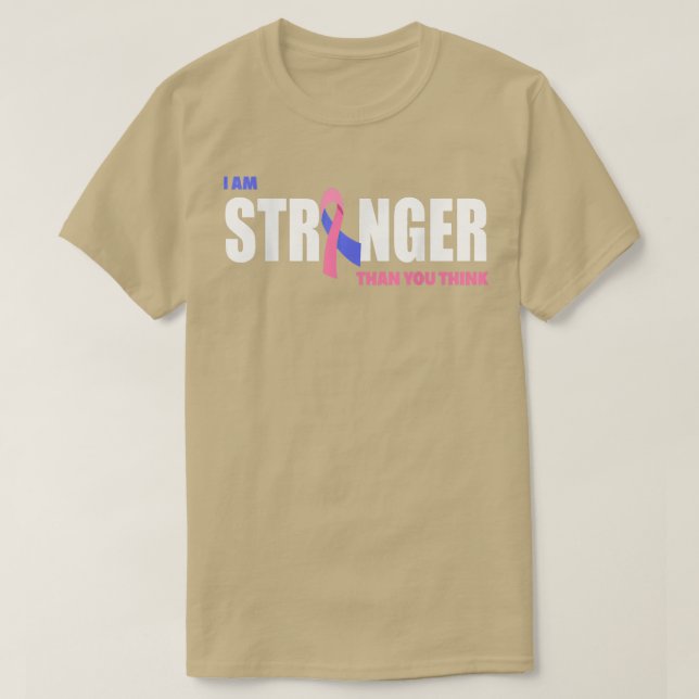 Ich bin stärker als der Säugling der Schwangerscha T-Shirt (Design vorne)