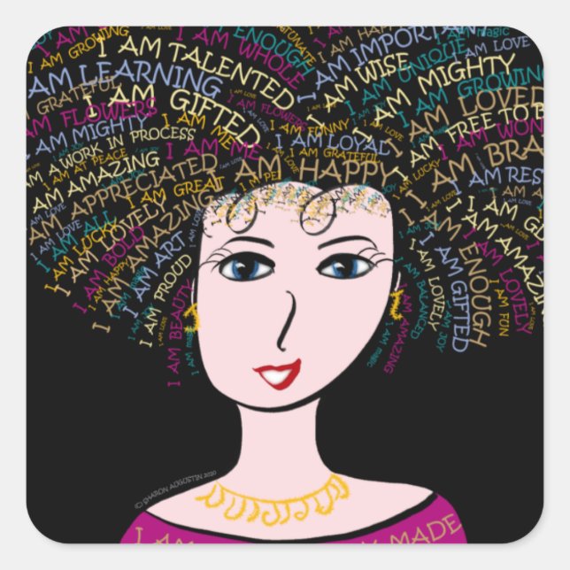 ICH BIN - STICKER (Vorderseite)