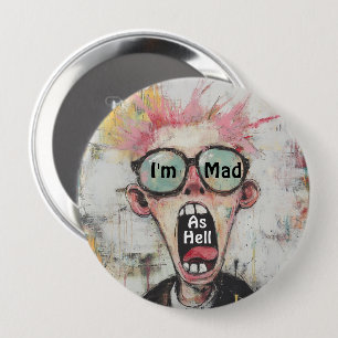 Ich-bin-stinksauer-Knopf Button