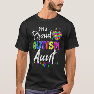 Ich bin stolz auf Autismus-Aun Autismus-Bewusstsei T-Shirt