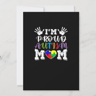Ich bin stolz auf Autismus-Mama Save The Date