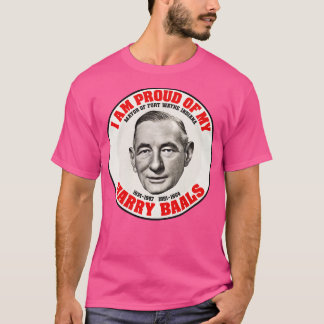 Ich bin stolz auf mein Baals lustiges politisches  T-Shirt