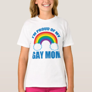 Ich bin stolz auf meine Mama LGBTQ-Tochter-Gay Pri T-Shirt