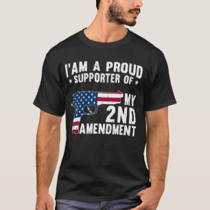 Ich bin stolz auf meine Unterstützung für meinen z T-Shirt