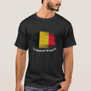 Ich bin stolz auf meine Wurzeln - Vintage belgisch T-Shirt