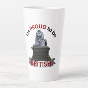 Ich bin stolz, Brite zu sein Milchtasse