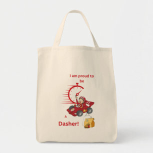 Ich bin stolz darauf, Dasher Delivery Driver zu se Tragetasche