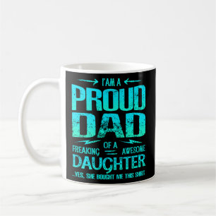 Ich bin stolz darauf, Phantastische Tochter für Fe Kaffeetasse