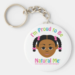 Ich bin stolz, dass ich natürlich bin! schlüsselanhänger
