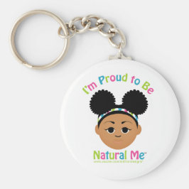 Ich bin stolz, dass ich natürlich bin! schlüsselanhänger