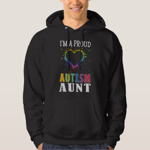 Ich bin stolz Tante Puzzle Special Autismus Bewuss Hoodie