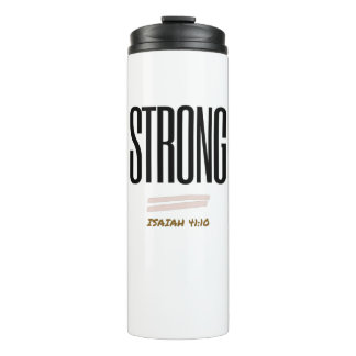 ICH BIN (STRONG) - ISAIAH 41:10 THERMOSBECHER