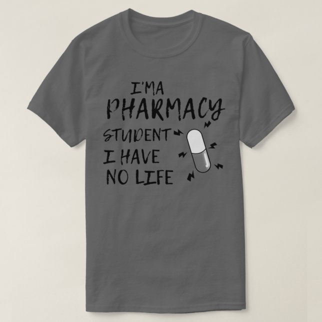 Ich bin Student der Pharmazie und habe keinen Nied T-Shirt (Design vorne)