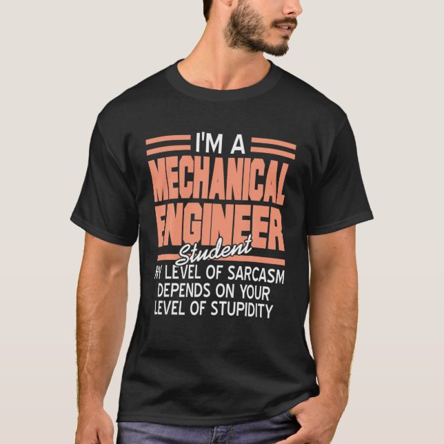 Ich bin Student Funny Sarcasm Pr T-Shirt (Vorderseite)