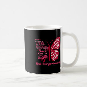 Ich bin Sturm-Gehirnaneurysma-Bewusstseinsmonat-Un Kaffeetasse