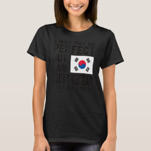 Ich bin Südkoreanischer Flagge Südkoreas Südkorean T-Shirt