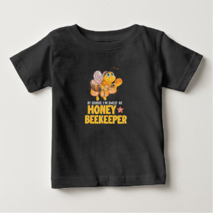 Ich bin süß als Honigbienenhalter Baby T-shirt