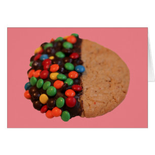 Ich bin süß auf deinem schokoladengekochten Keks