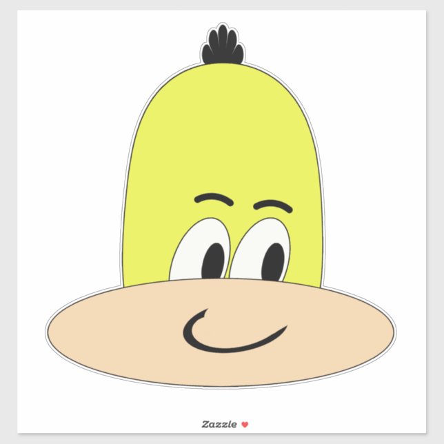 Ich bin Sveety, Einzigartiges Comic, Funny Face Ca Aufkleber (Blatt)