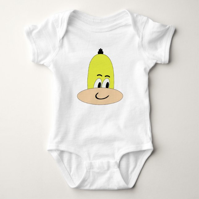 Ich bin Sveety, Einzigartiges Comic, Funny Face Ca Baby Strampler (Vorderseite)