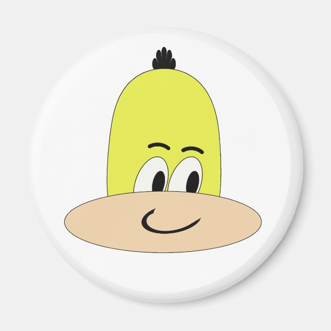 Ich bin Sveety, Funny Face Cartoon Magnet (Vorne)