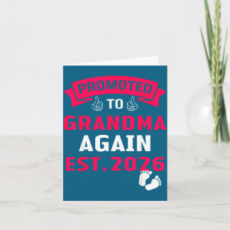 Ich bin T-Shirt gehende Oma wieder beförderte Oma Karte