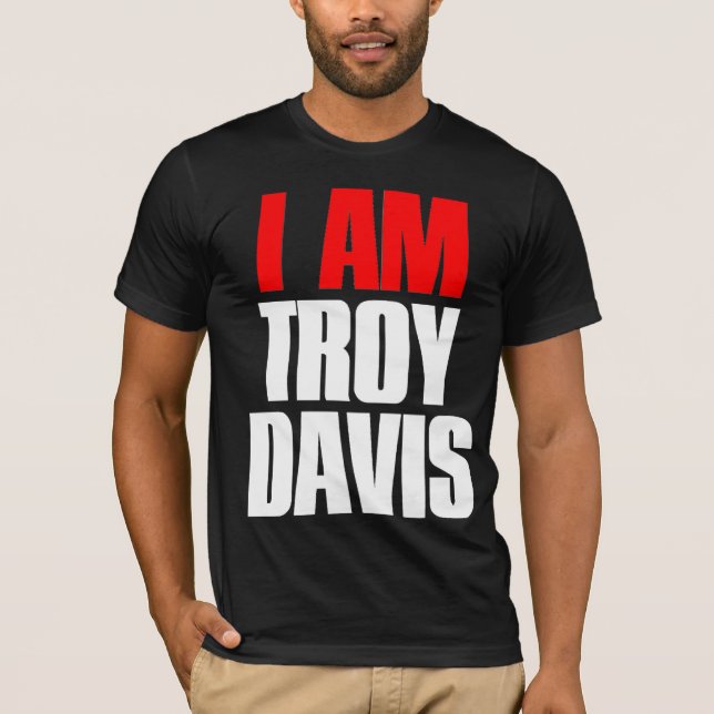 ICH BIN T - SHIRT TROJAS DAVIS (Vorderseite)