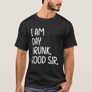Ich bin tagsüber betrunken, guter Herr Vintage Tri T-Shirt