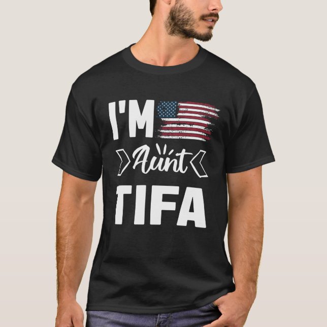 Ich bin Tante Tifa T-Shirt (Vorderseite)