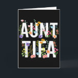 Ich bin Tante Tifa T-Shirt Tante Tifa Lustige Tant Karte<br><div class="desc">Ich bin Tante Tifa T-Shirt Tante Tifa Lustige Tante Tifa</div>