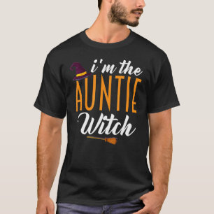 Ich bin Tantentasche mit Hexentante Halloween-Kost T-Shirt