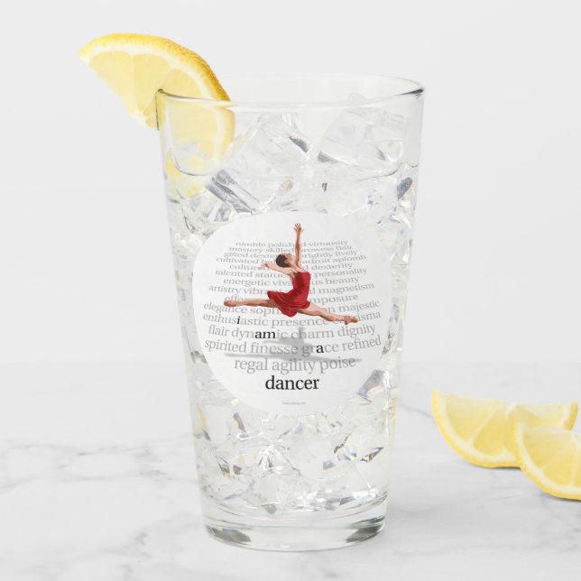 Ich bin Tänzerin Glas (Vorderseite Ice)