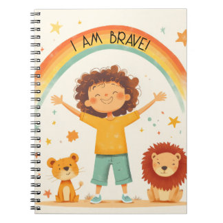 Ich bin tapfer - Kindernachweis Notizblock