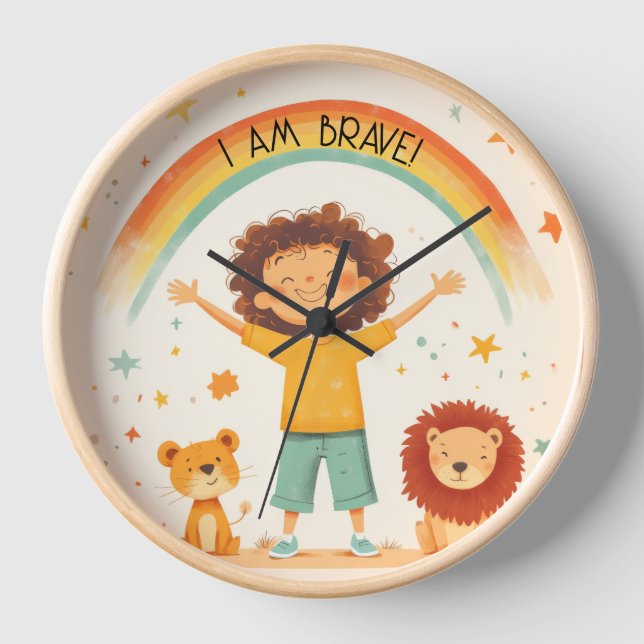 Ich bin tapfer - Kindernachweis Uhr (Vorderseite)